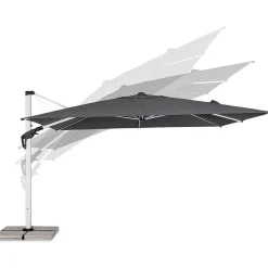 mutoni lifestyle Ampelschirm Aries Eloxiert-Grau 400X400><noscript><img width=