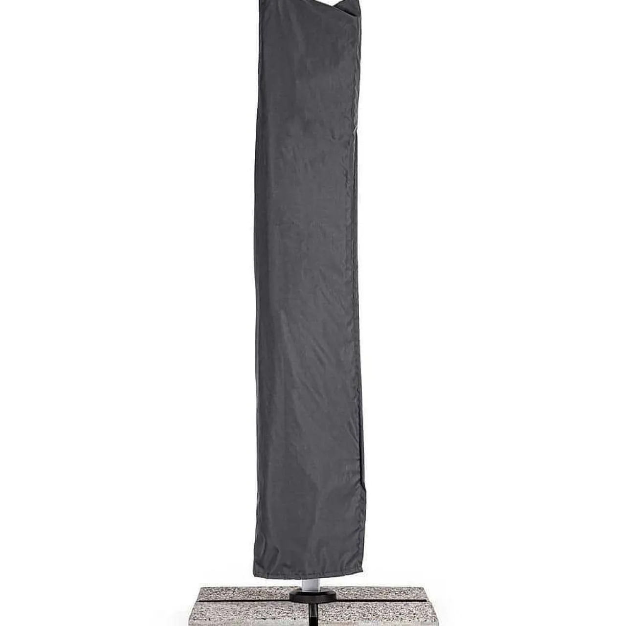 mutoni lifestyle Ampelschirm Aries Eloxiert-Grau 400X400> Freiarmschirme