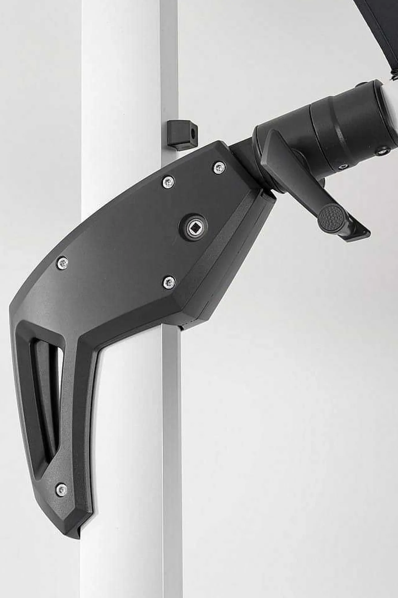 mutoni lifestyle Ampelschirm Aries Grau 300X300> Freiarmschirme