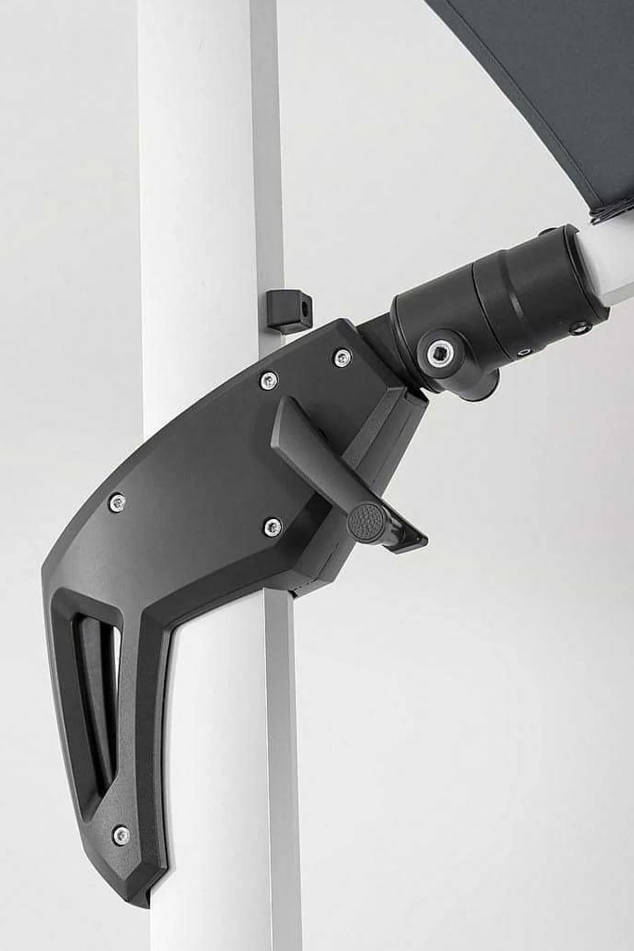 mutoni lifestyle Ampelschirm Aries Grau 300X300> Freiarmschirme