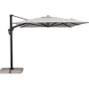 mutoni lifestyle Ampelschirm Aries Natur 400X300> Freiarmschirme