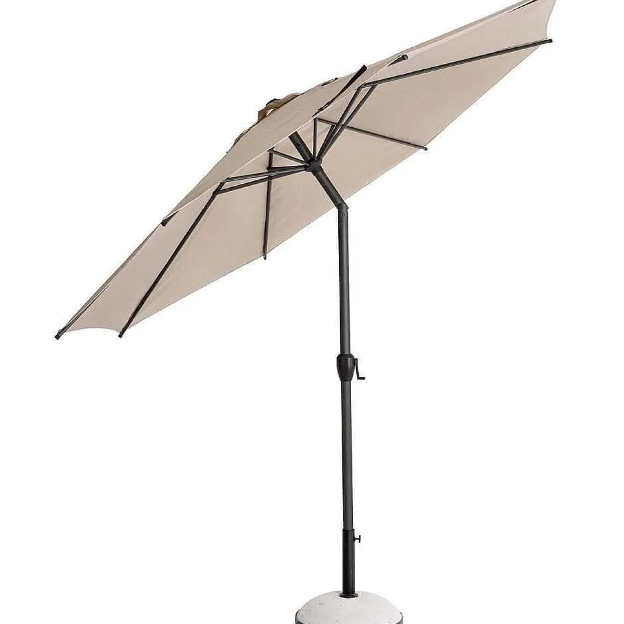 mutoni lifestyle Ampelschirm Rio Anthrazit-Moon 300> Freiarmschirme