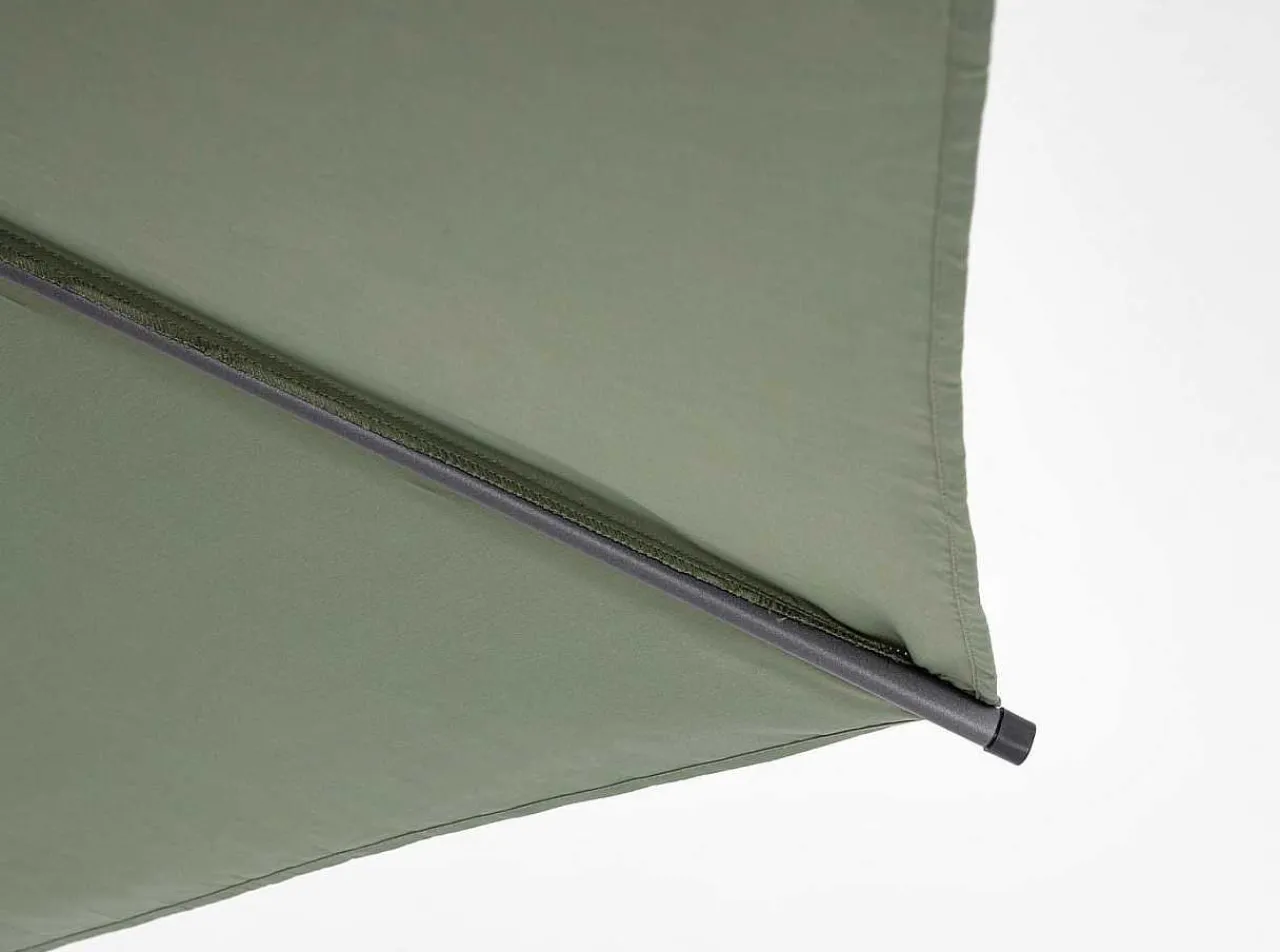 mutoni lifestyle Ampelschirm Rio Anthrazit-Olive 300> Freiarmschirme