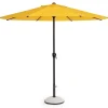mutoni lifestyle Ampelschirm Rio Anthrazit-Mimose 300> Freiarmschirme