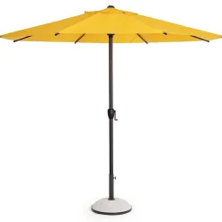 mutoni lifestyle Ampelschirm Rio Anthrazit-Mimose 300> Freiarmschirme