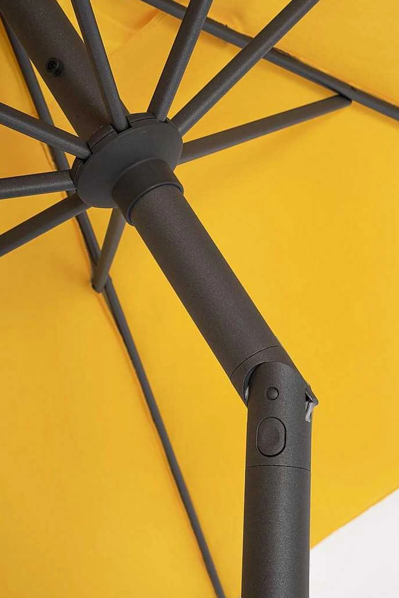 mutoni lifestyle Ampelschirm Rio Anthrazit-Mimose 300> Freiarmschirme