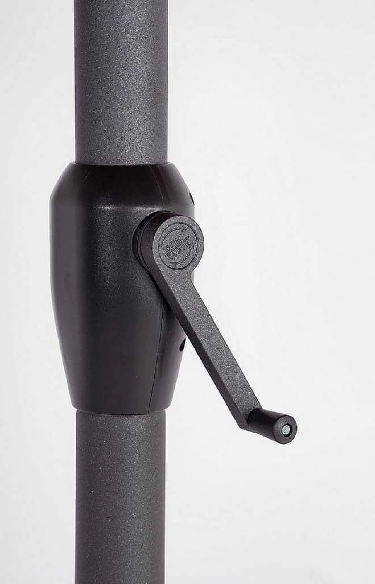 mutoni lifestyle Ampelschirm Rio Anthrazit-Mimose 300> Freiarmschirme