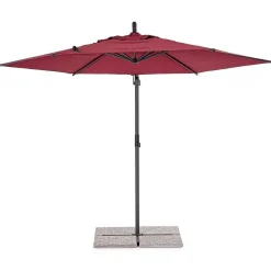 mutoni lifestyle Ampelschirm Tropea Anthrazit-Burgundy 300><noscript><img width=