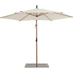 mutoni lifestyle Ampelschirm Tropea Natur Rund 300> Freiarmschirme