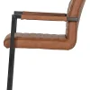 mutoni living Armlehn Freischwingerstuhl Bas Cognac> Freischwinger