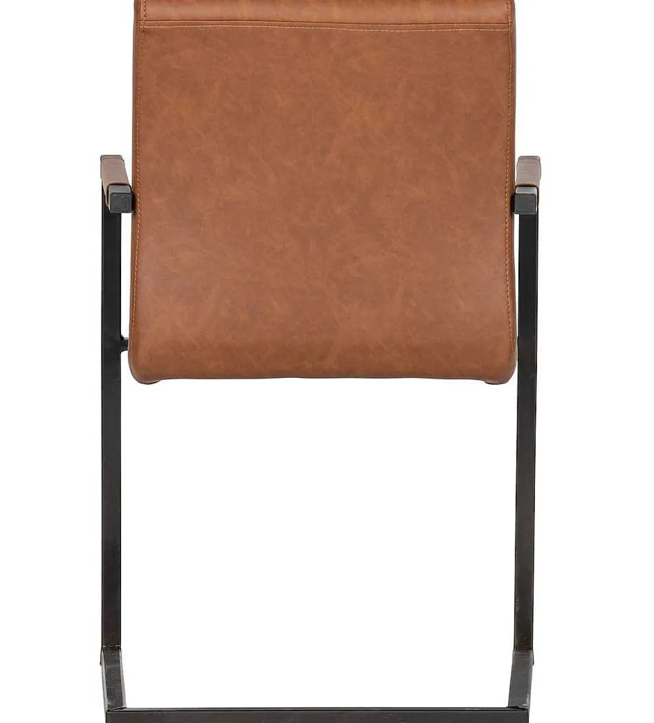 mutoni living Armlehn Freischwingerstuhl Bas Cognac> Freischwinger