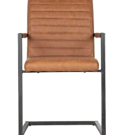 mutoni living Armlehn Freischwingerstuhl Bas Cognac><noscript><img width=