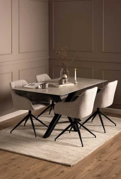 mutoni scandi Armlehnstuhl Aaron Beige (1 Stuck)><noscript><img width=