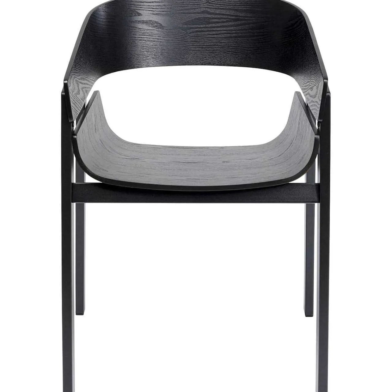KARE Design Armlehnstuhl Biarritz Schwarz> Armlehnstühle
