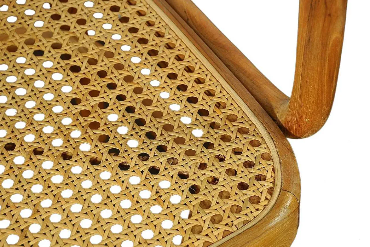 mutoni sweet home Armlehnstuhl Rattan Teak Braun> Holzstühle