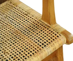 mutoni sweet home Armlehnstuhl Rattan Teak Natur><noscript><img width=