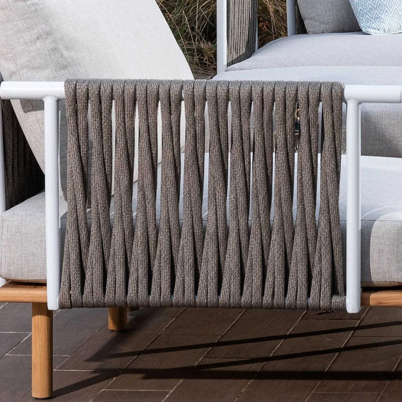mutoni ethnic Arm-/Ruckenlehne Bahia Grey> Loungeelemente