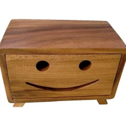 mutoni pleasure Aufbewahrungskastchen Smile Braun> Deko Objekte