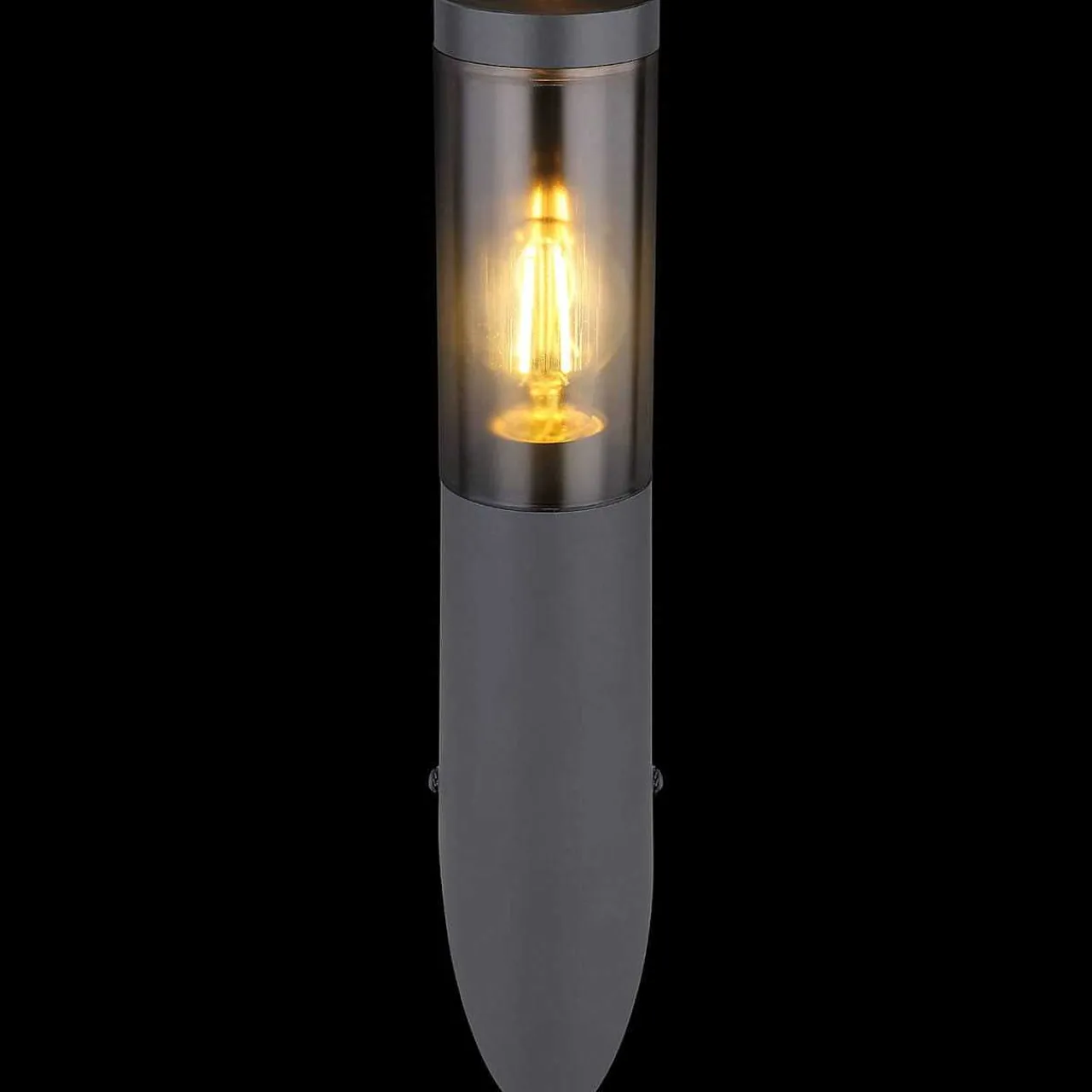 mutoni light Aussenleuchte Boston Edelstahl Anthrazit 8X8X40> Wandleuchten Aussen