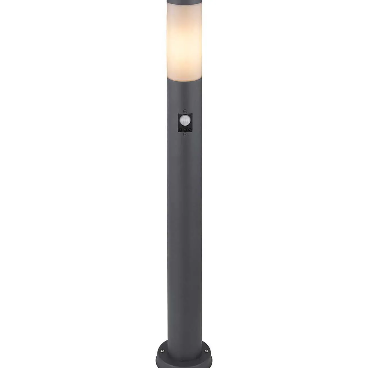 mutoni light Aussenleuchte Boston Edelstahl Anthrazit Opal 13X13X80> Stehleuchten Aussen
