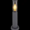 mutoni light Aussenleuchte Boston Edelstahl Anthrazit 1Xe27 13X13X45> Bodenleuchten Aussen
