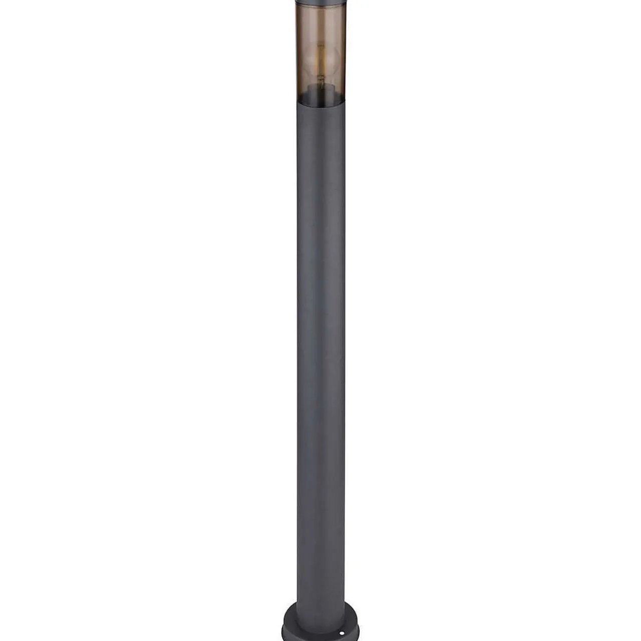 mutoni light Aussenleuchte Boston Edelstahl Anthrazit 1Xe27 13X13X110> Stehleuchten Aussen