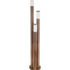 mutoni light Aussenleuchte Boston Edelstahl Holzoptik 3Xe27 Led><noscript><img width=