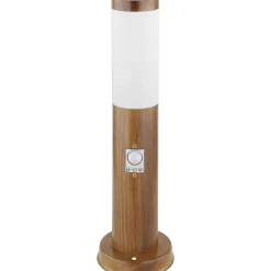 mutoni light Aussenleuchte Boston Edelstahl 1Xe27 Holzoptik 13X13X45><noscript><img width=
