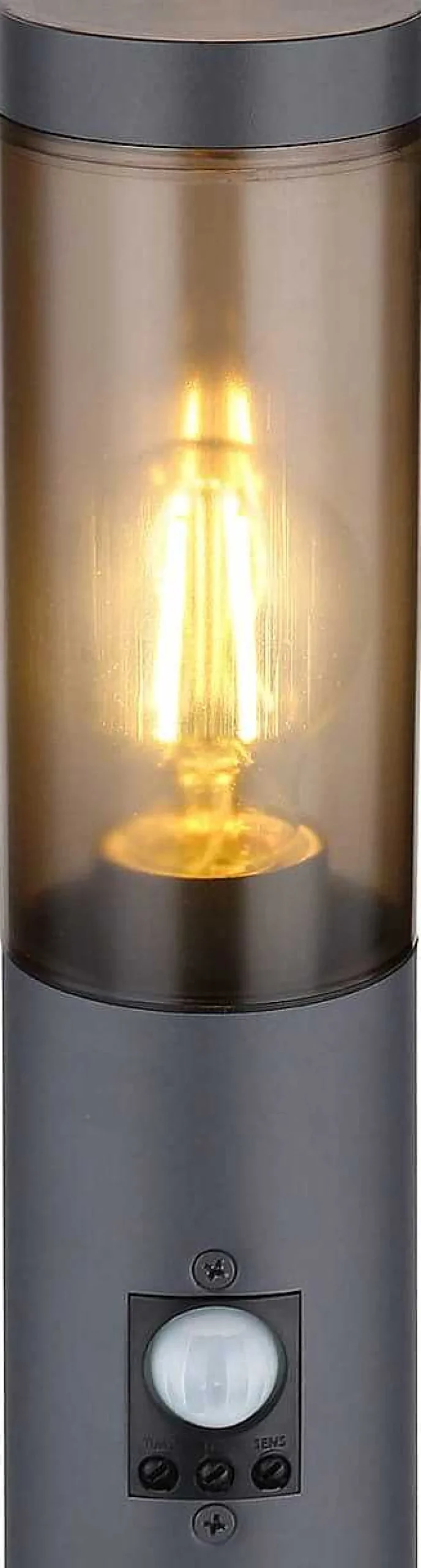 mutoni light Aussenleuchte Boston Edelstahl Anthrazit 13X13X110> Stehleuchten Aussen