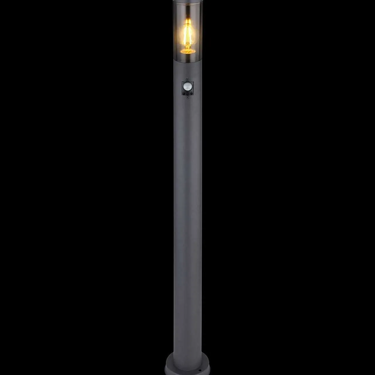 mutoni light Aussenleuchte Boston Edelstahl Anthrazit 13X13X110> Stehleuchten Aussen