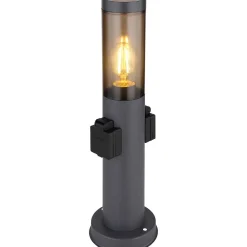 mutoni light Aussenleuchte Boston Edelstahl Anthrazit 13X13X45> Bodenleuchten Aussen