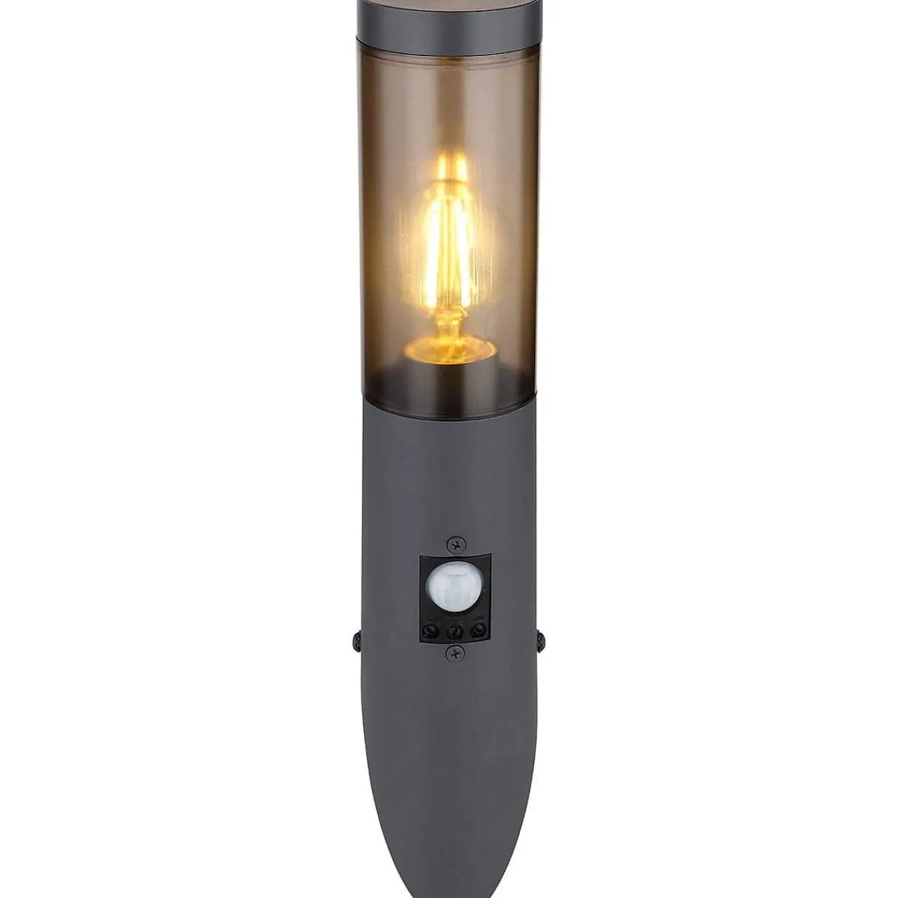 mutoni light Aussenleuchte Boston Edelstahl Anthrazit 7X7X41> Wandleuchten Aussen