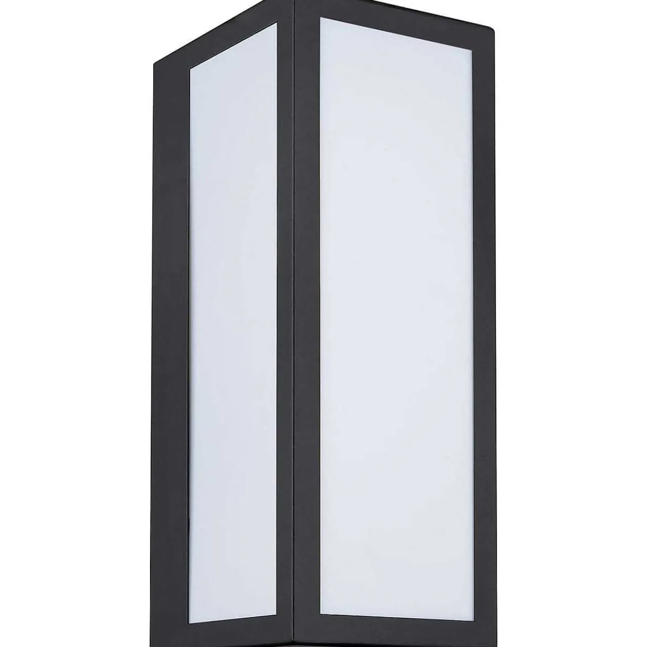 mutoni light Aussenleuchte Gundula Metall Schwarz Matt 1Xe27> Wandleuchten Aussen