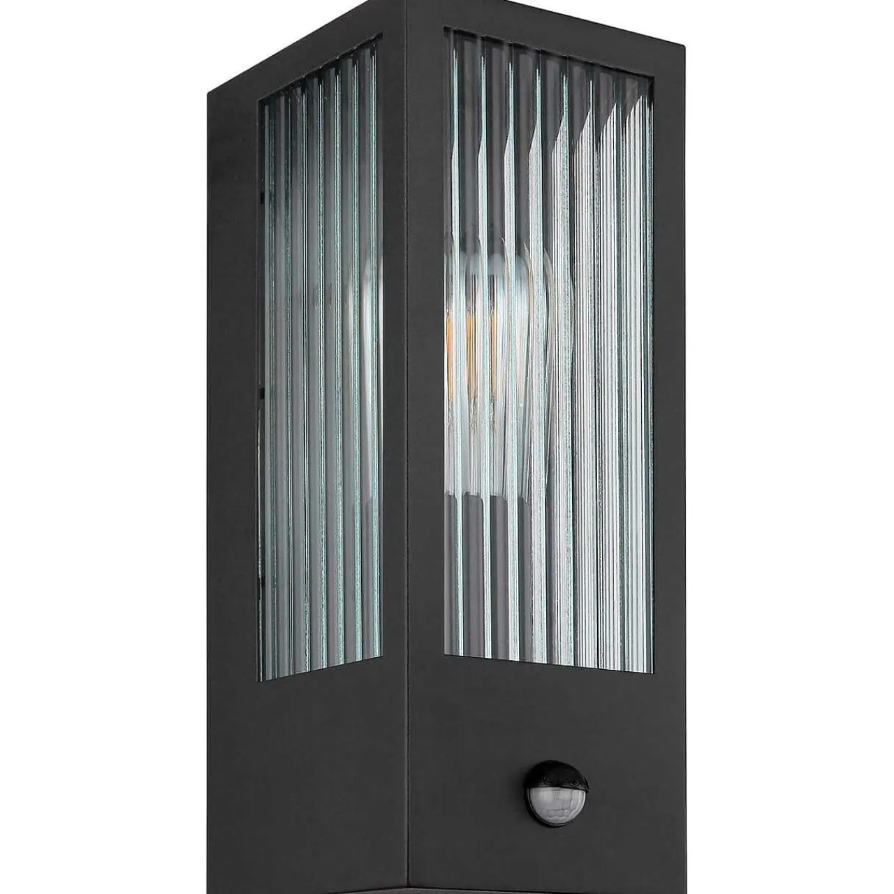 mutoni light Aussenleuchte Gundula Metall Schwarz 1Xe27> Wandleuchten Aussen