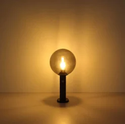 mutoni light Aussenleuchte Hedwig Aluminium Druckguss Anthrazit 1Xe27 Led><noscript><img width=