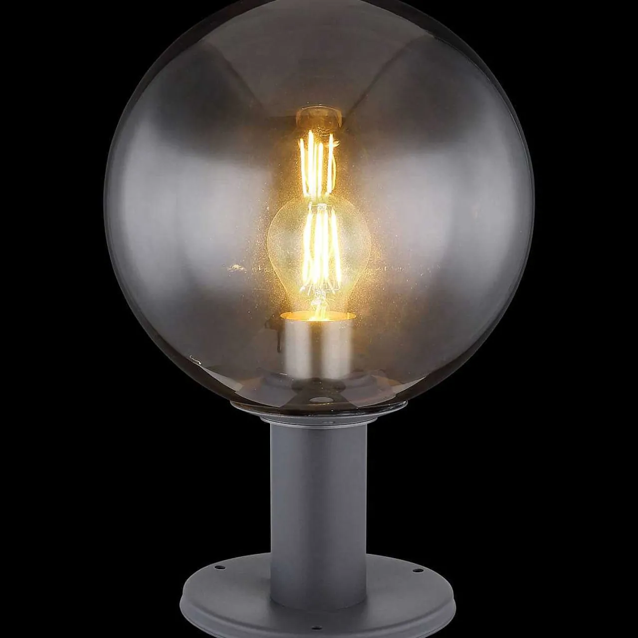 mutoni light Aussenleuchte Hedwig Aluminium Druckguss Anthrazit 1Xe27 Led> Led-Aussenleuchten