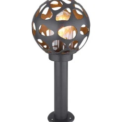 mutoni light Aussenleuchte Hilario Edelstahl Anthrazit 1Xe27 Led> Led-Aussenleuchten