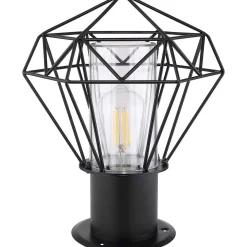 mutoni light Aussenleuchte Horace Edelstahl Schwarz 1Xe27 Led><noscript><img width=