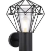 mutoni light Aussenleuchte Horace Edelstahl Schwarz 1Xe27 Led> Led-Aussenleuchten