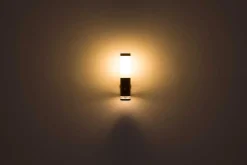 mutoni light Aussenleuchte Jaicy Edelstahl Holzoptik 1Xe27 Led><noscript><img width=