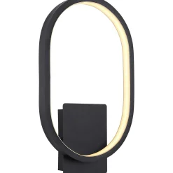 mutoni light Aussenleuchte Naggy Metall Schwarz Matt Led><noscript><img width=