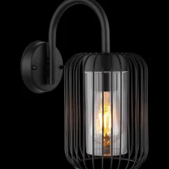mutoni light Aussenleuchte Nina Edelstahl Schwarz Matt 1Xe27><noscript><img width=