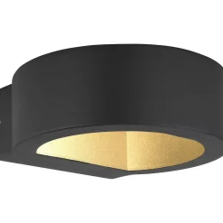 mutoni light Aussenleuchte Slice I Aluminium Schwarz Matt Led><noscript><img width=