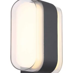 mutoni light Aussenleuchte Spurix Metall Anthrazit Matt Led> Wandleuchten Aussen