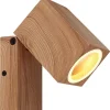 mutoni light Aussenleuchte Veronika Aluminium Holzoptik 1Xgu10 165> Wandleuchten Aussen