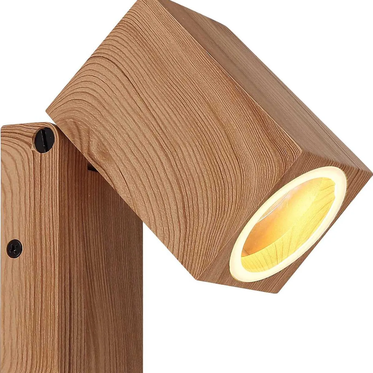 mutoni light Aussenleuchte Veronika Aluminium Holzoptik 1Xgu10 165> Wandleuchten Aussen