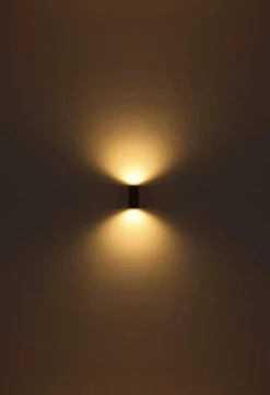 mutoni light Aussenleuchte Veronika Aluminium Holzoptik 1Xgu10 165> Wandleuchten Aussen