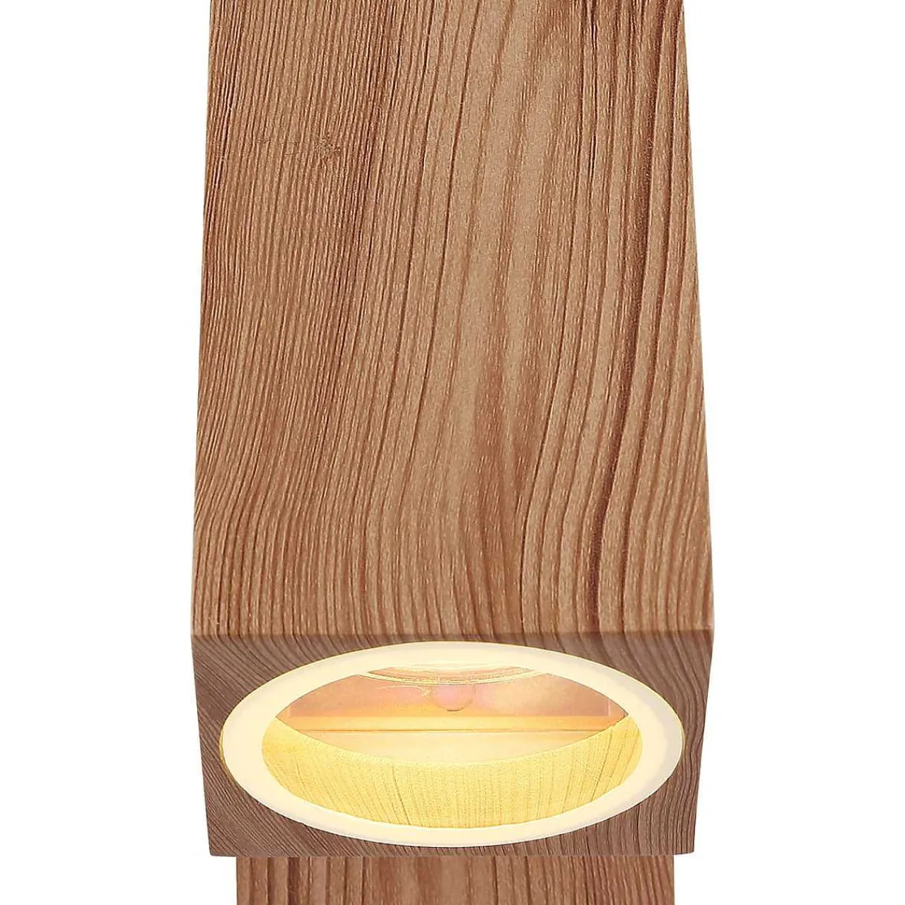 mutoni light Aussenleuchte Veronika Aluminium Holzoptik 1Xgu10 165> Wandleuchten Aussen