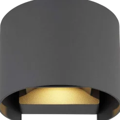 mutoni light Aussenleuchte Veronika Aluminium Anthrazit Led> Wandleuchten Aussen