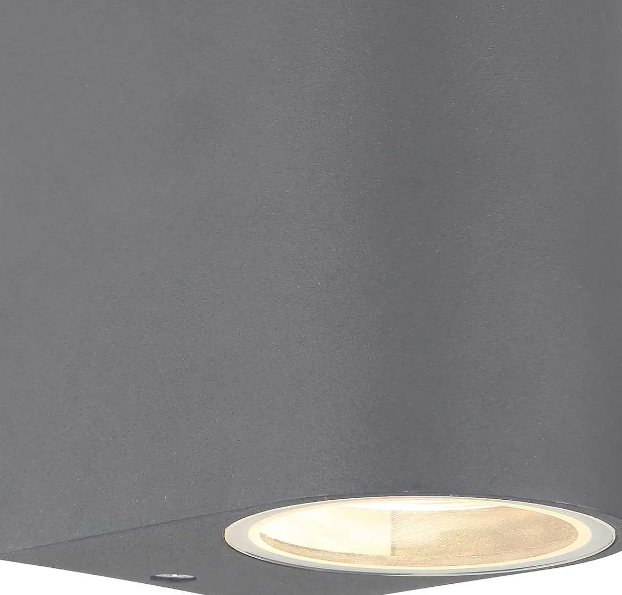 mutoni light Aussenleuchte Veronika Aluminium Druckguss Anthrazit 2Xgu10> Wandleuchten Aussen